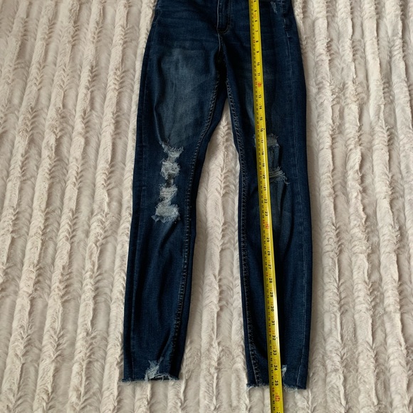 Urban Planet Cali Ultra High Rise Skinny Jeans 🌺 Size 0 - Picture 6 of 12